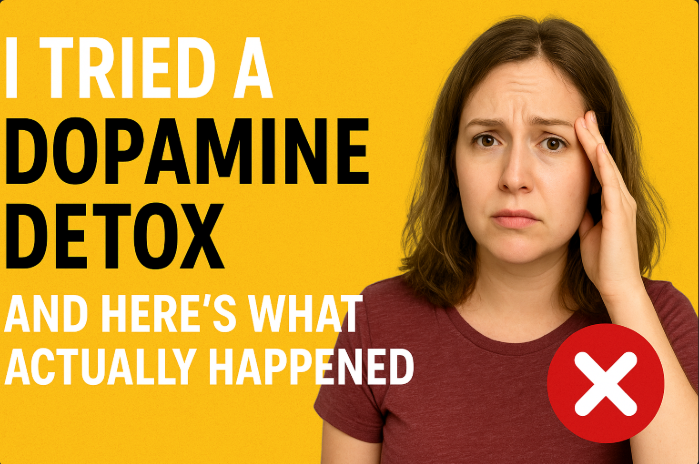 I Tried a Dopamine Detox and Here's What Actually Happened