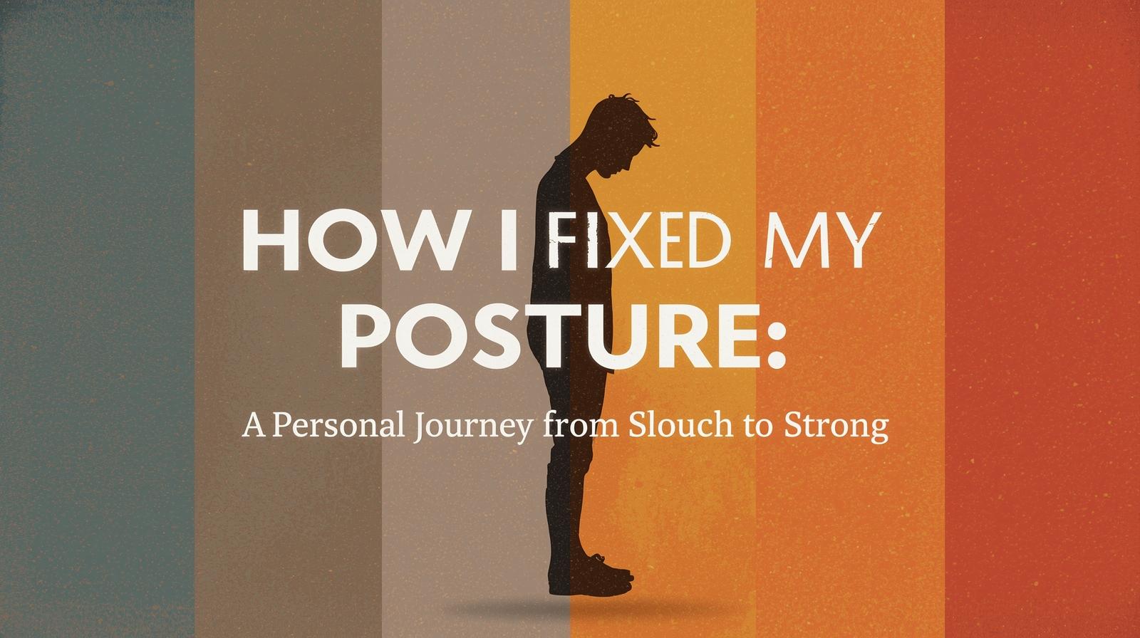 How I Fixed My Posture: A Personal Journey from Slouch to Strong
