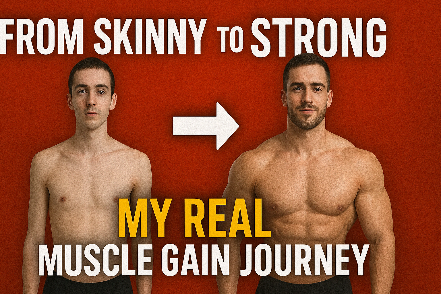 From Skinny to Strong: My Real Muscle Gain Journey