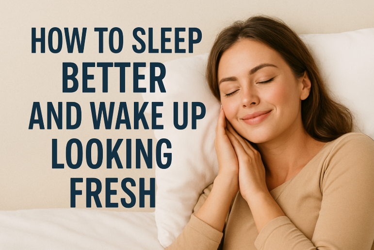 How to Sleep Better and Wake Up Looking Fresh